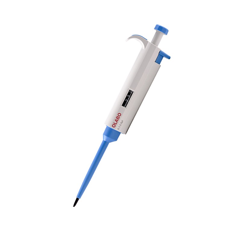 國產(chǎn)OLABO，A系列單道可調(diào)式移液器0.1-2.5μl